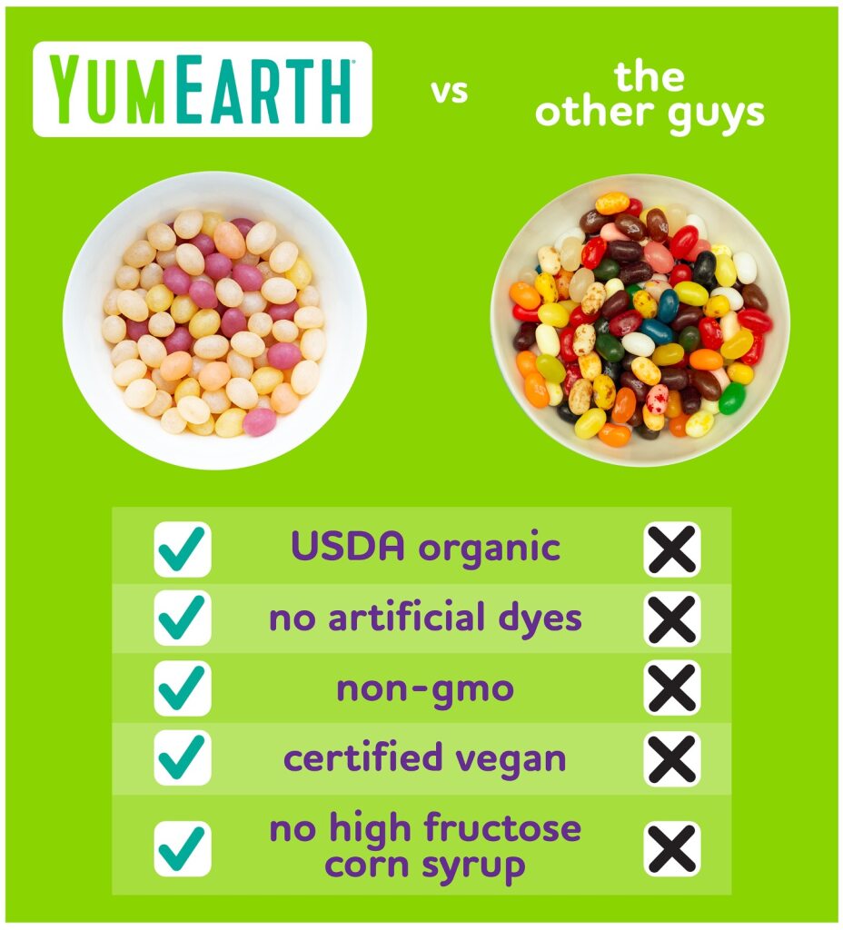 YumEarth Jujubas Orgânicas 15 Pacotes 14 g (05 oz) Cada - Imagem 7