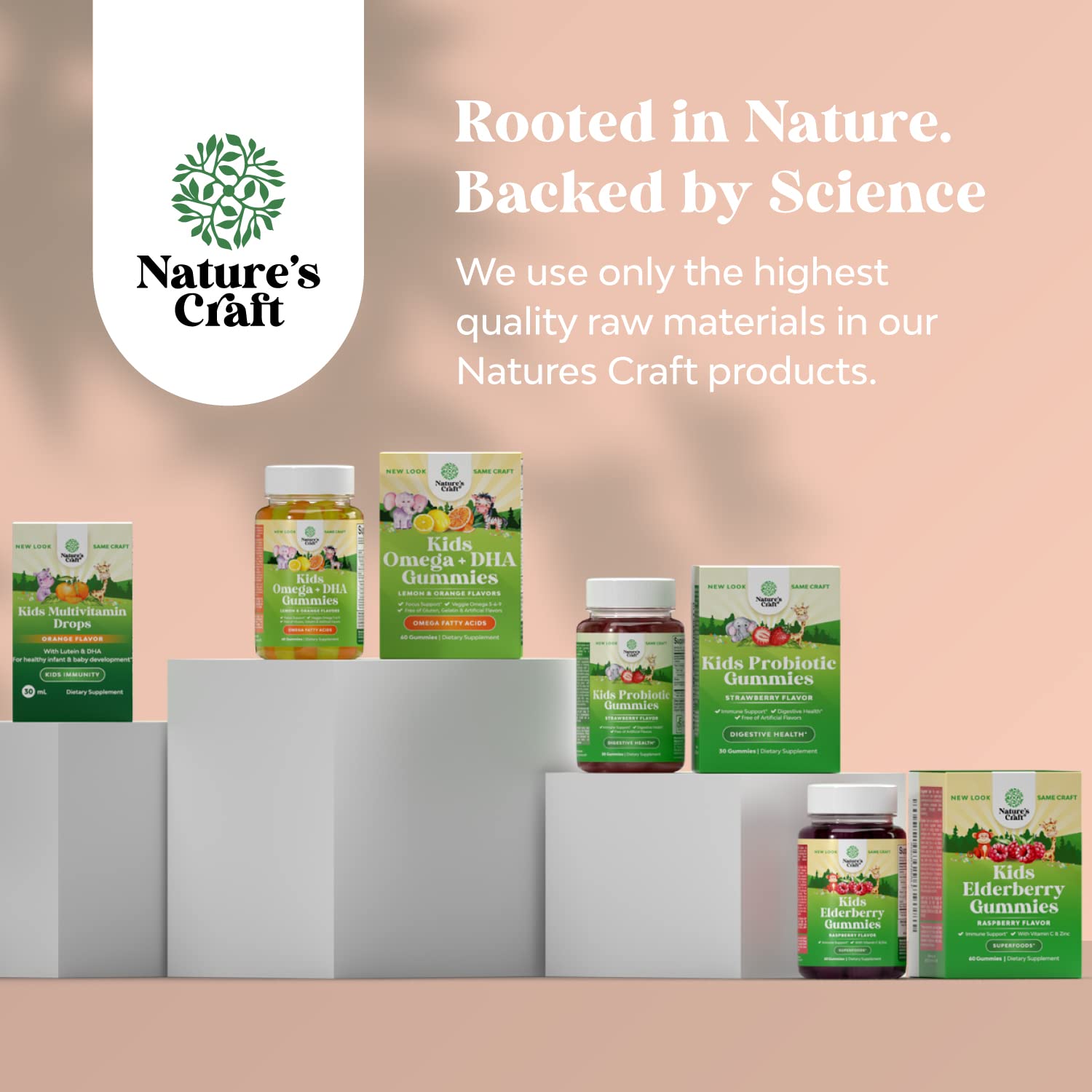 Natures Craft Gomas de Vitamina D3 para Crianças Frutos Silvestres 25 mcg (1.000 UI) 60 Gomas - Imagem 3