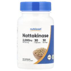 Nutricost Nattokinase 2.000 UF 30 Cápsulas