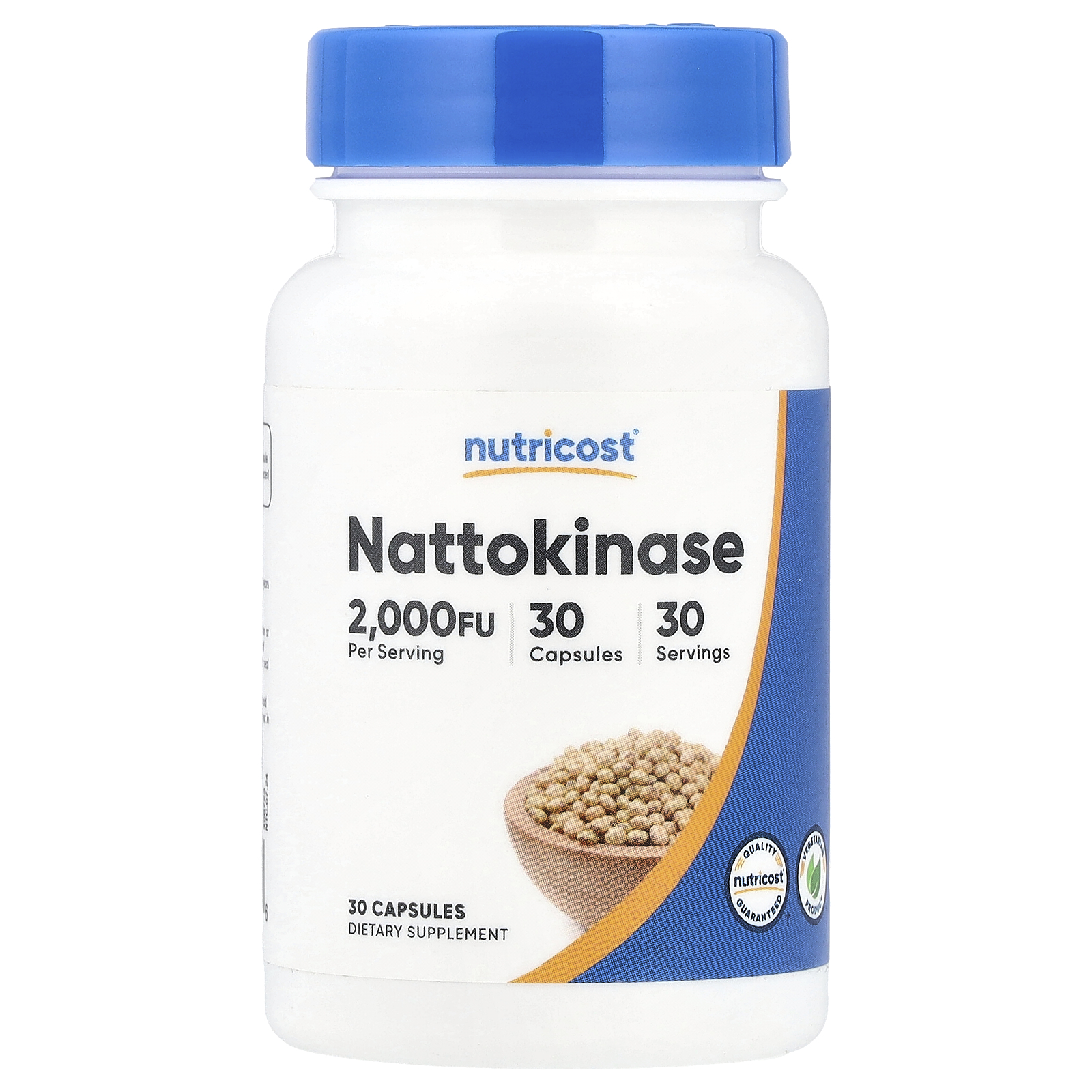 Nutricost Nattokinase 2.000 UF 30 Cápsulas