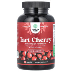Natures Craft Cereja Azeda 120 Cápsulas (250 mg por Cápsula)