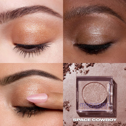 Sombra Urban Decay Moondust Glitter Space Cowboy Dourado - Imagem 2