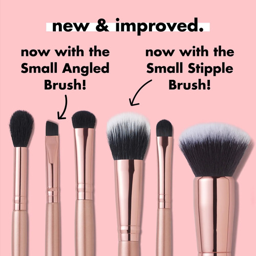Coleção De Pincéis E.l.f. Flawless Face Kit De 6 Peças Branco - Imagem 3