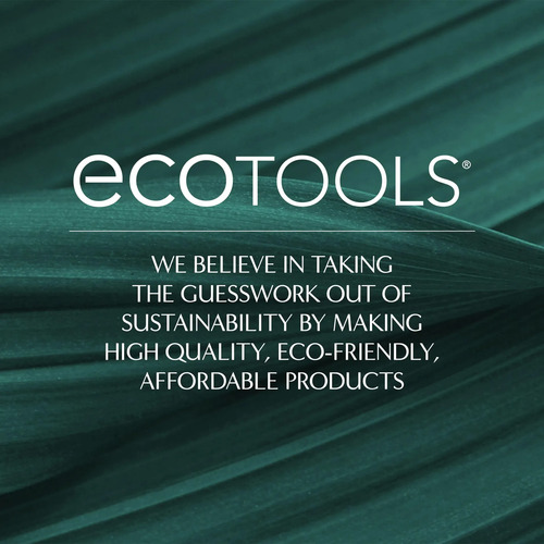 Conjunto De Escova Facial E Esponja Ecotools Sea Gems De 4 P Coral-claro - Imagem 12