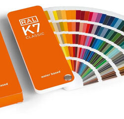 Cartela De Cores Ral K7 216 Cores Brilhante 5 Idiomas