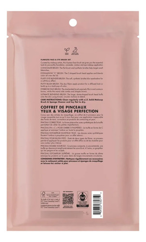 Coleção De Pincéis E.l.f. Flawless Face Kit De 6 Peças Branco - Imagem 5