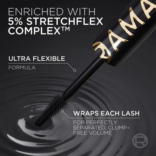 Máscara Panorâmica Volumosa L"oreal Paris 033 Fl Oz Preto - Imagem 6