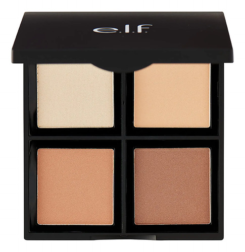 Contour Palette E.l.f. 4 Tons Personalizável Para Usar O Dia