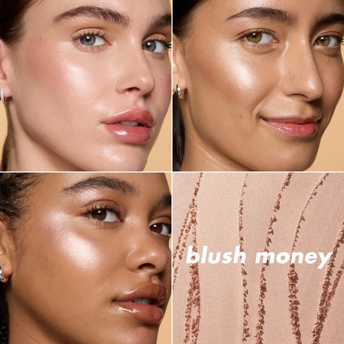 Iluminador Em Pó E.l.f. Halo Glow Silky Vegan Blush Money - Imagem 4