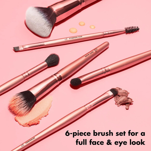 Coleção De Pincéis E.l.f. Flawless Face Kit De 6 Peças Branco - Imagem 2