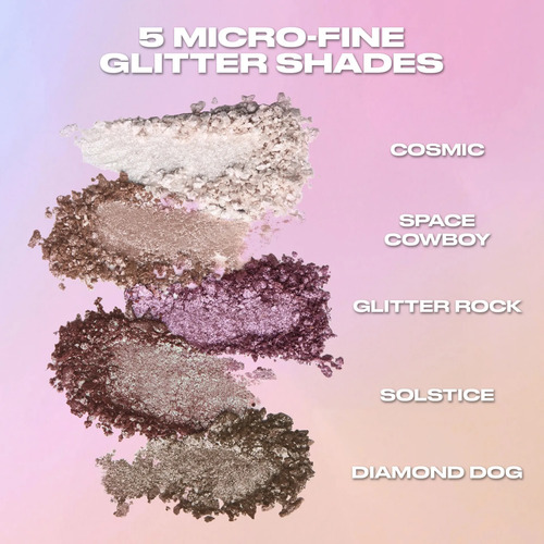 Sombra Urban Decay Moondust Glitter Space Cowboy Dourado - Imagem 4