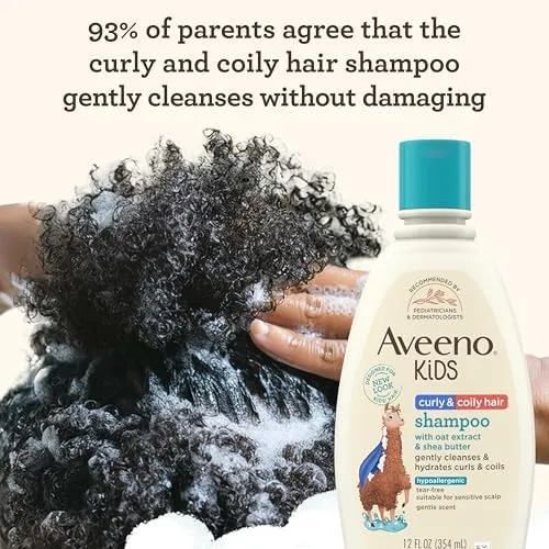 Aveeno Kids Shampoo Hidratante Cabelos Cacheados - Imagem 5