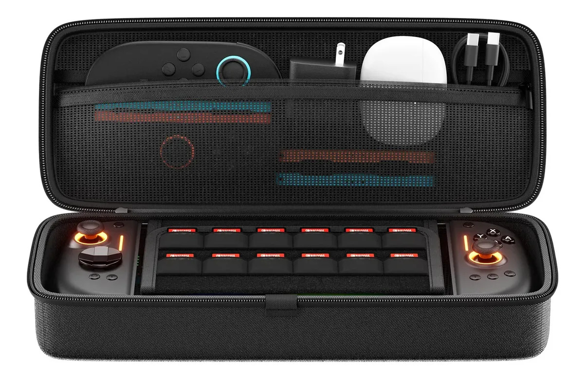 Estojo De Transporte Nyxi Para Switch2 Hyperion 3 Preto