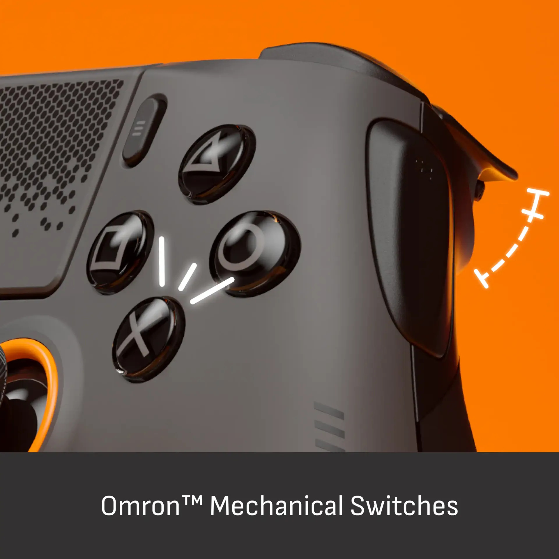 Scuf Omega Wireless Controller Ps5 Pc Steel Gray Steel Gray - Imagem 6