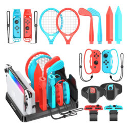 Conjunto De Acessórios Esportivos P/ Nintendo Switch