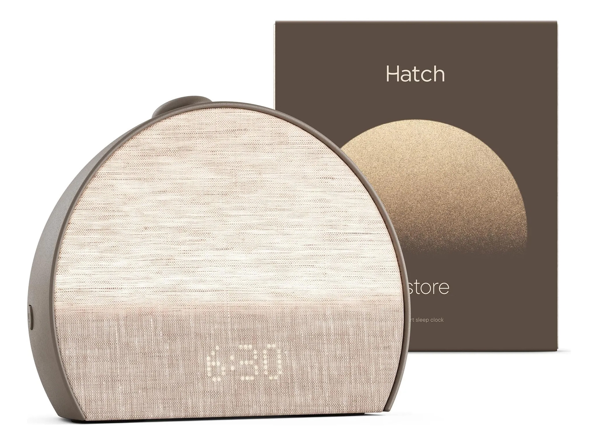 Máquina De Som De Despertador Hatch Restore 3 Para Dormir Chocolate 127v
