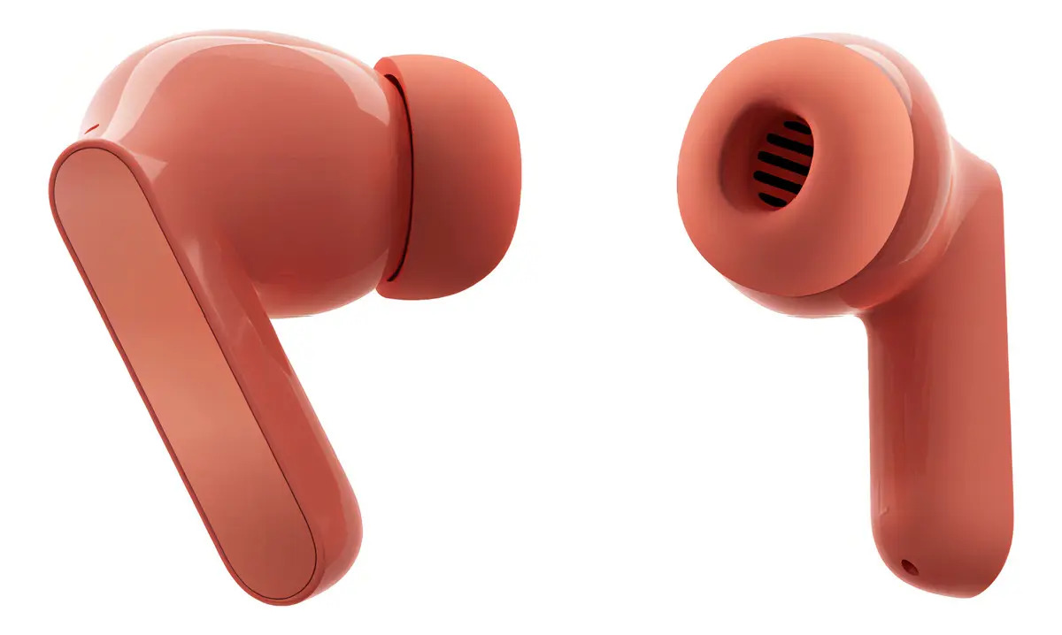 Motorola Buds Tws Peach Rosa Cor Vermelho - Imagem 2