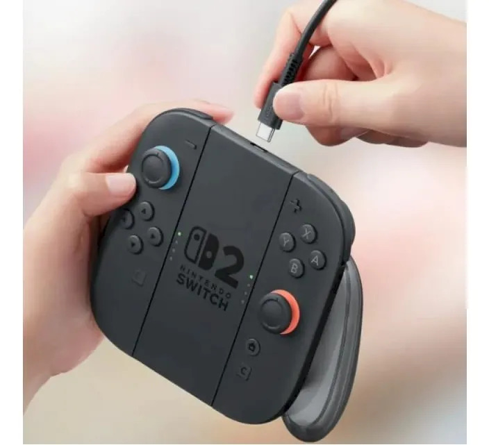 Controller Charger For Switch 2 Black New 2nd Generation - Imagem 5