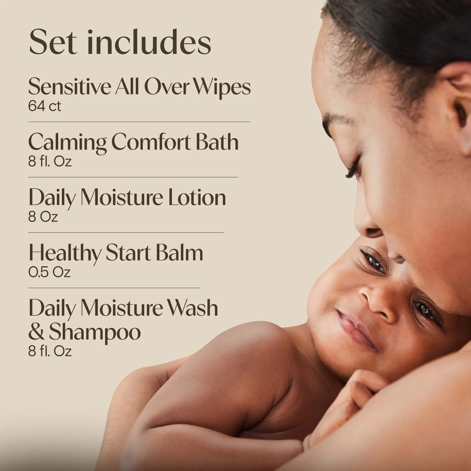 Conjunto De Presentes Aveeno Baby Welcome Little One Com 5 I Coral-claro 5 Items - Imagem 5