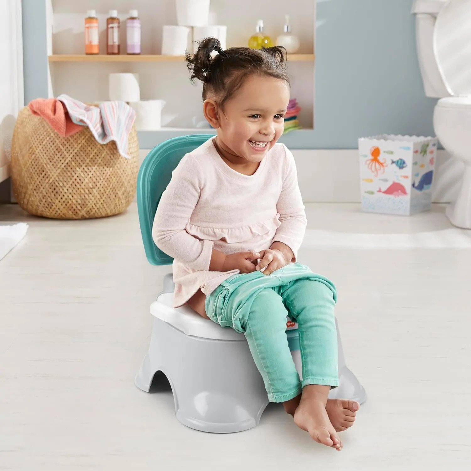 Nova Poltrona Fisher-price Urinal 3 Em 1 Para Aprender A Ir - Imagem 2