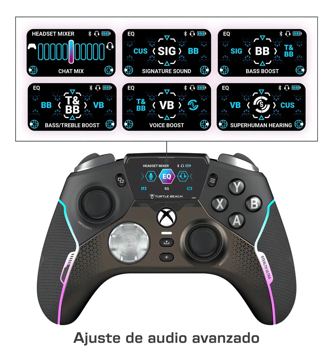 Controle Turtle Beach Stealth Ultra Xbox/pc rega. Preto - Imagem 4