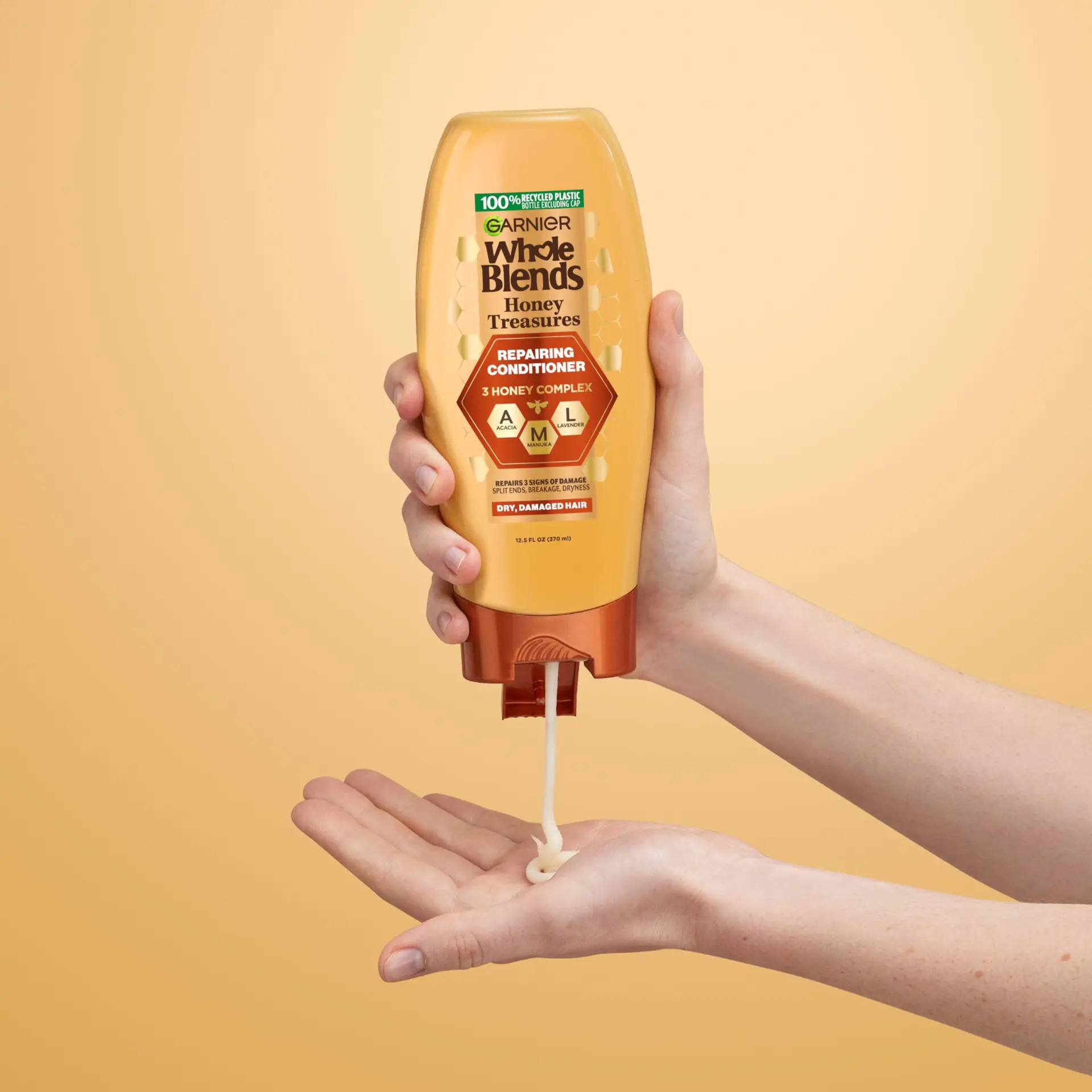 Conjunto De Shampoo E Condicionador Garnier Whole Blends Hon - Imagem 7
