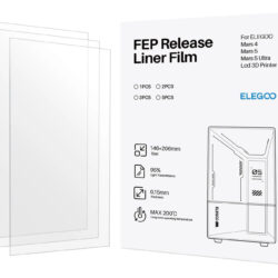 Filme Linear Fep Release Elegoo Mars 4/5/5 Ultra Resin 3d Pr