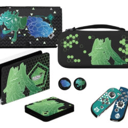 Switch Oled Kit Pokémon Z-a Estojo Capa E Caixa De Jogos