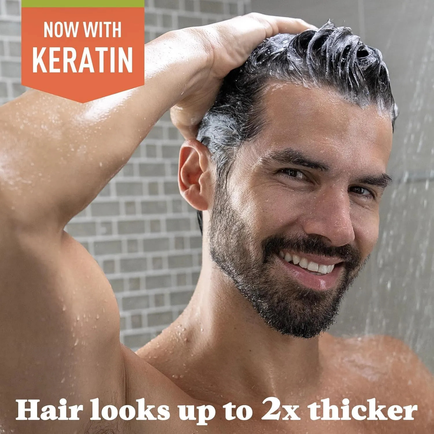 Shampoo Just For Men Control Gx Redutor De Grisalhos 178 Ml - Imagem 3
