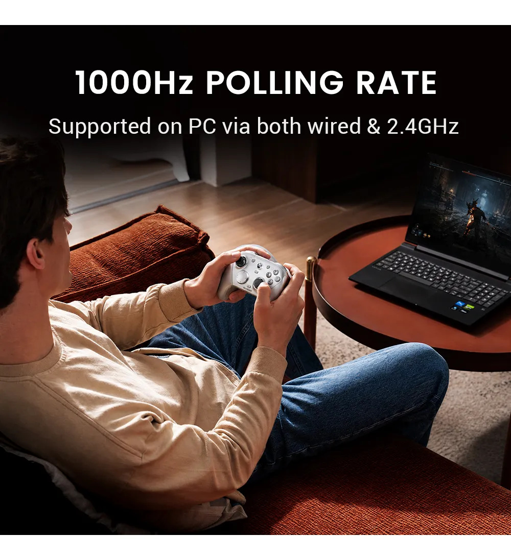 Controle Com Fio Gamesir G7 Pro Para Xbox Prata - Imagem 7