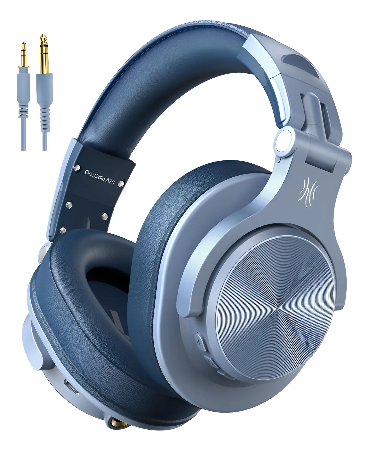 Fones De Ouvido Oneodio A70 Bluetooth Over Ear Com 72h De Te
