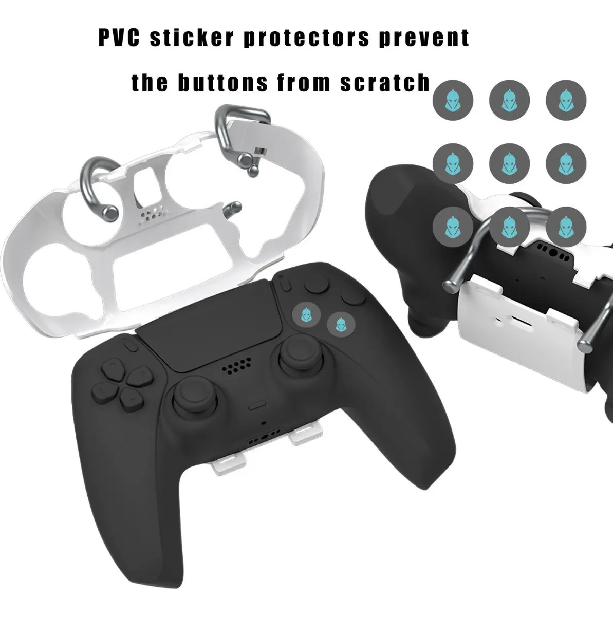 Botões Traseiros Pás Exknight Leverback Para Controlador Ps5 - Imagem 2