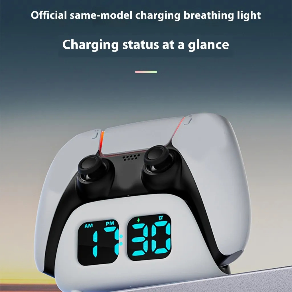 Suporte De Carregamento Para Gamepad Com Luz Para Controle - Imagem 7