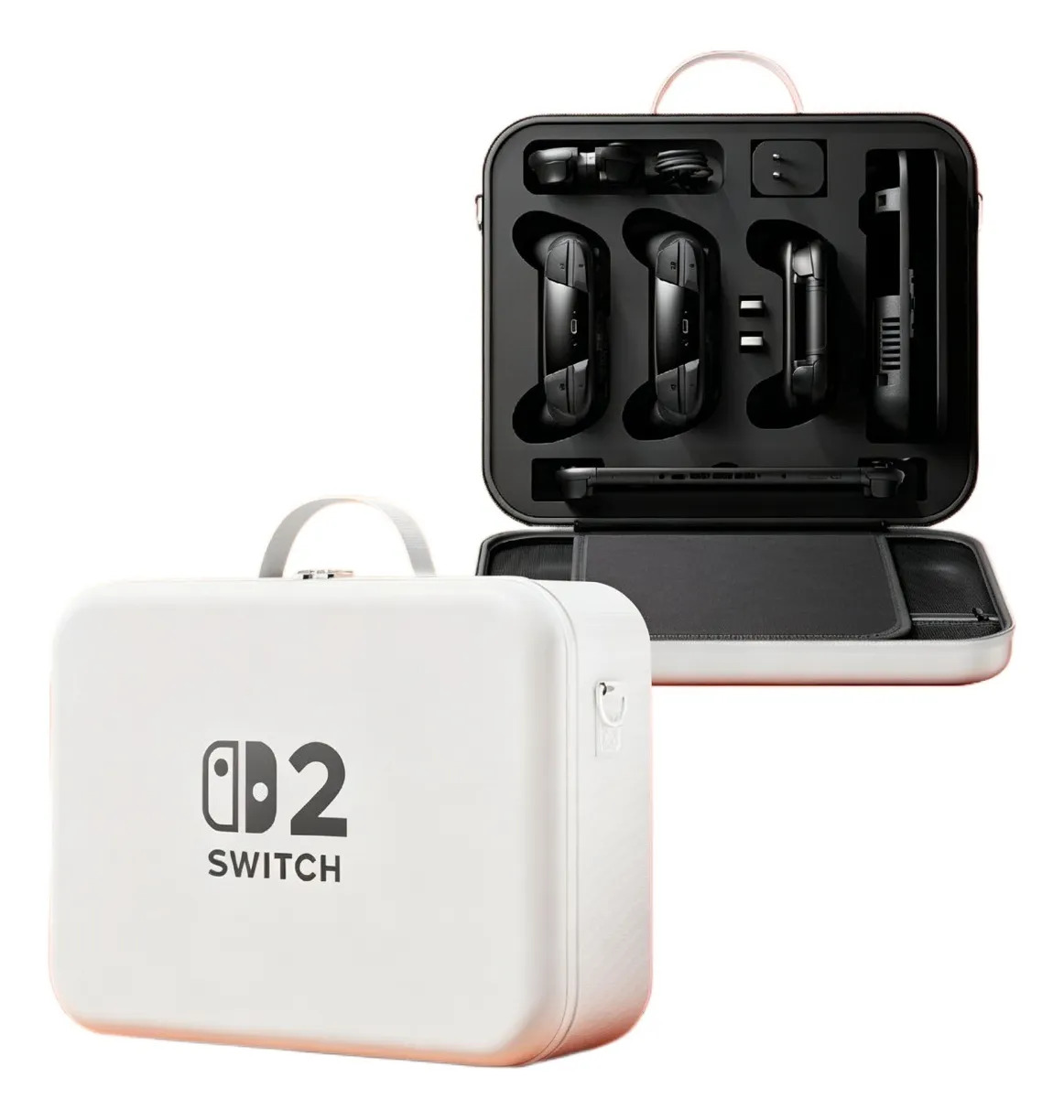 Caso @switch 2 Estojo Grande À Prova D'água 18 Jogos - Imagem 4