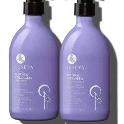 Shampoo E Condicionador De Biotina Luseta Para Cabelo Suave