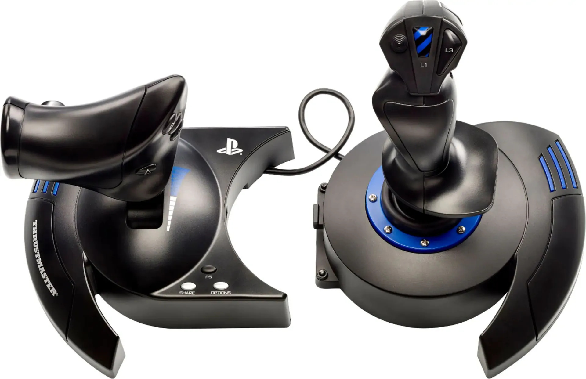 Joystick Thrustmaster T.flight Hotas 4 Ps4 Ps5 Pc Preto Preto - Imagem 2