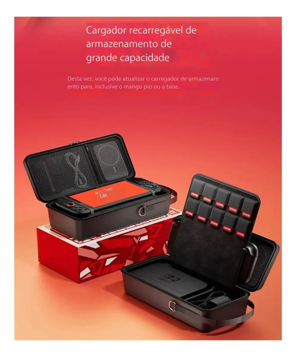 B Mp Case Para Switch 2 Tema Zelda Eva Suporte E Alta B005 - Imagem 5