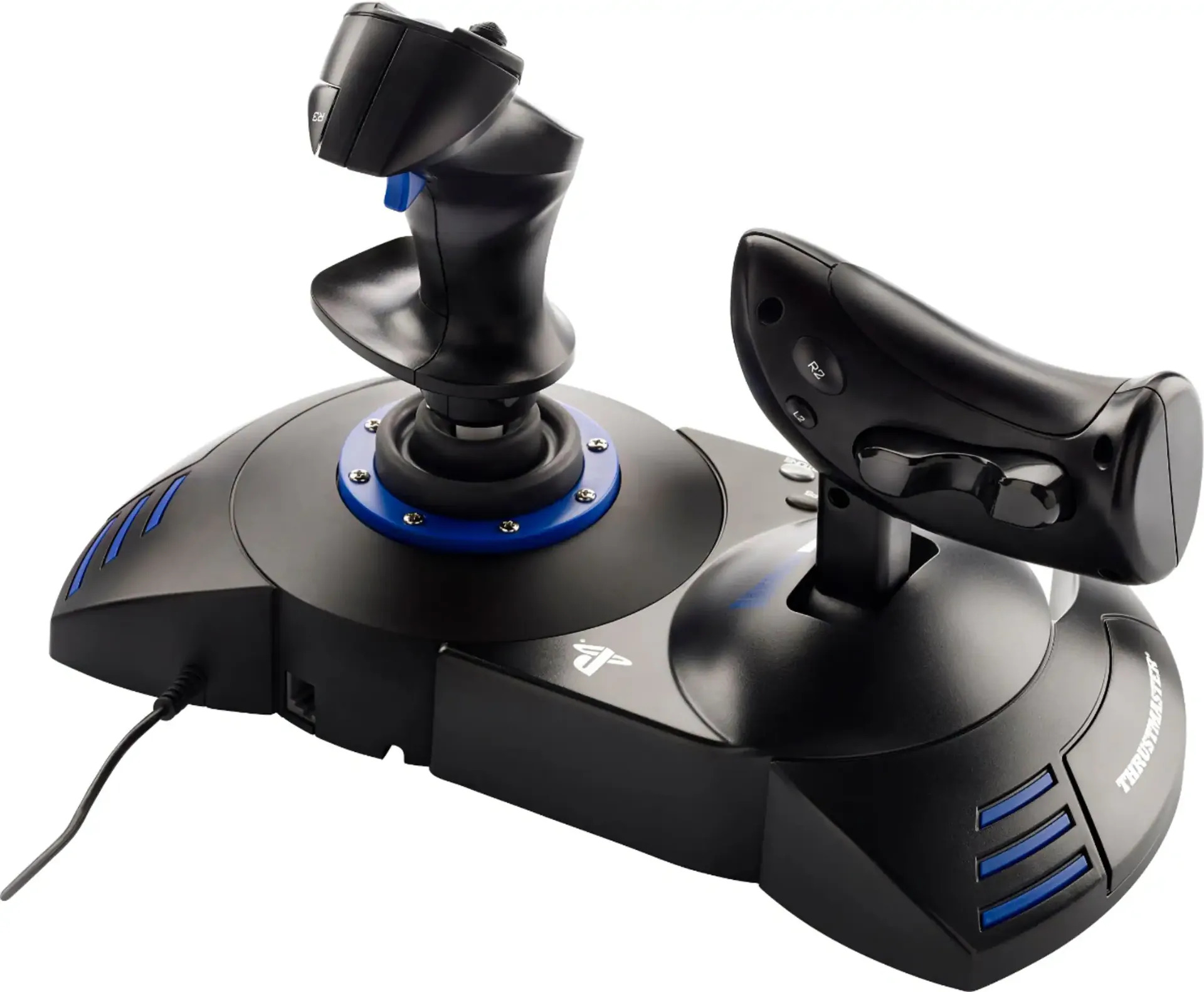 Joystick Thrustmaster T.flight Hotas 4 Ps4 Ps5 Pc Preto Preto - Imagem 5