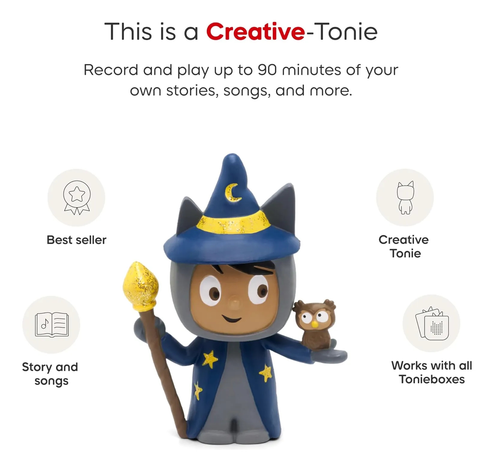 Tonies Wizard - Juguete Creativo 90 Minutos - Imagem 4