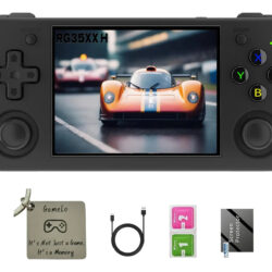 Consola De Jogos Portátil Anbernic Rg35xx Hd 64gb Com Acessó