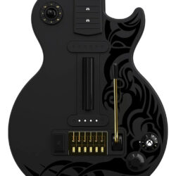 Controlador De Guitarra Crkd Gibson Les Paul Tribal Negro