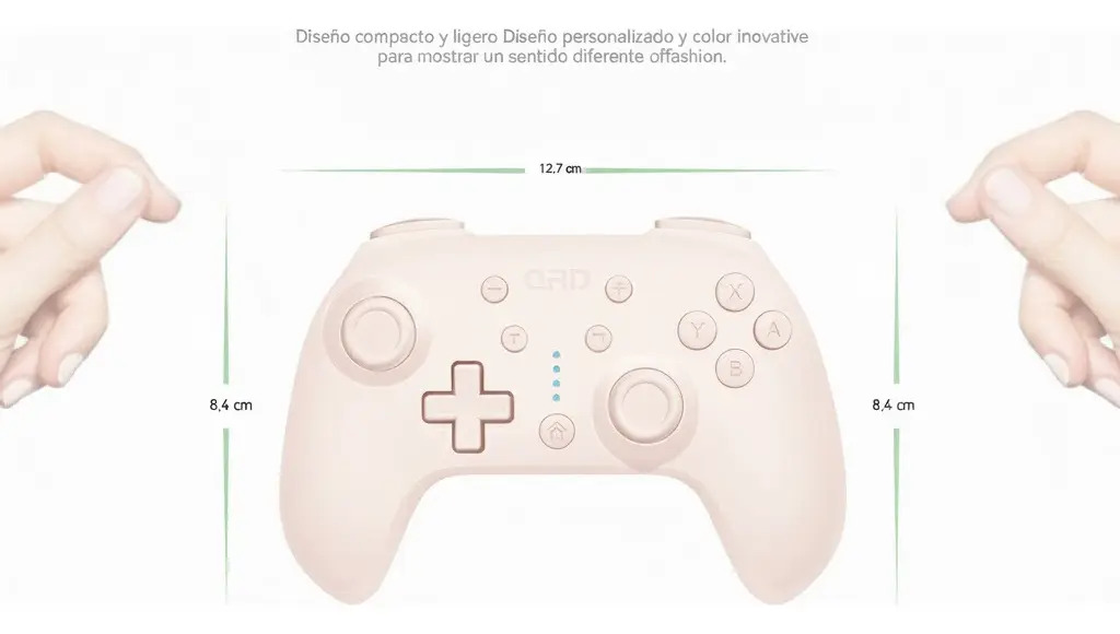 Mini Controlador De Jogos Qrd Junior E5 Para Meninas Joysti - Imagem 9