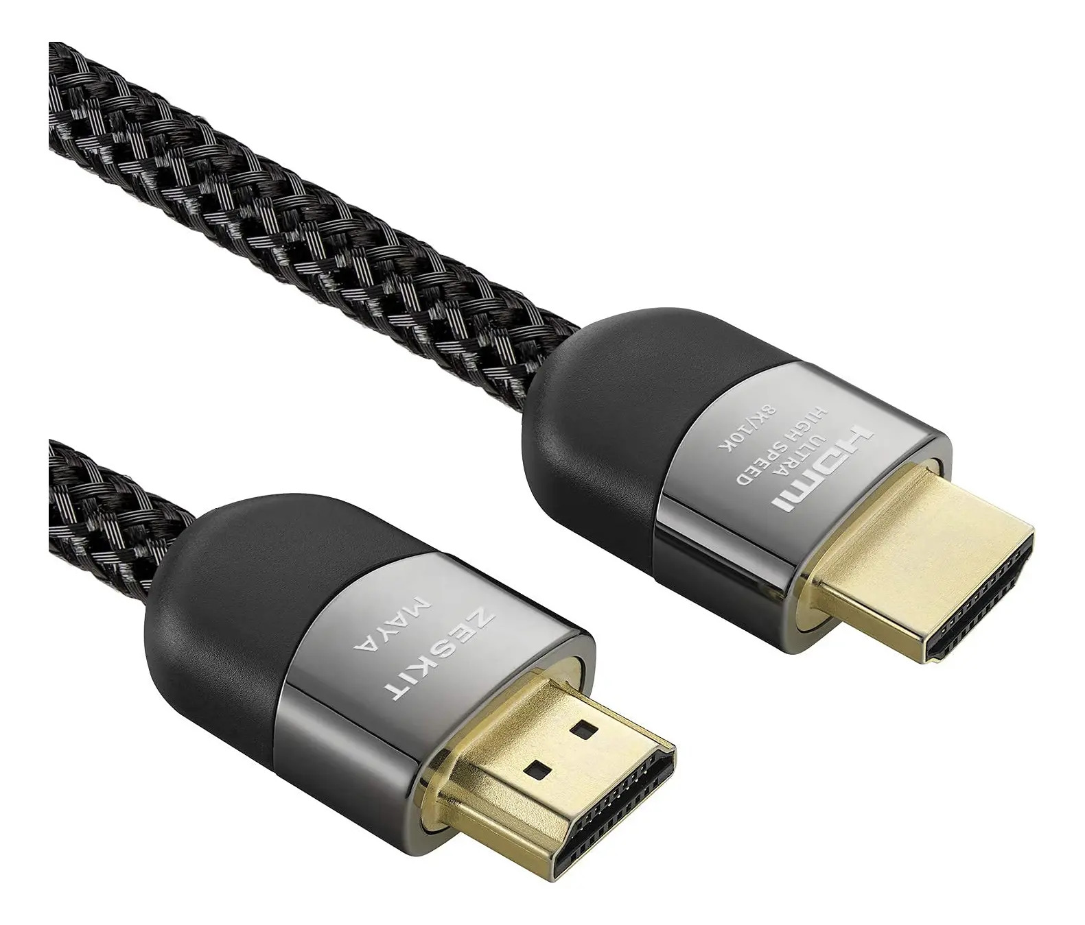 Cabo Hdmi Certificado Pela Zeskit 8k 2.1 48 Gbps 15 Pés Sér - Imagem 6