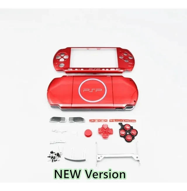 Capa Completa Com Kit De Botões Para Console Psp3000 - Imagem 6