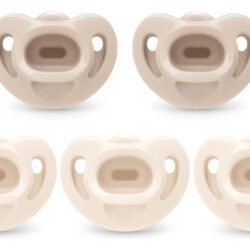 Chupetas Ortodônticas Nuk Comfy De 0 A 6 Meses 5 Unidades 0-6 Meses