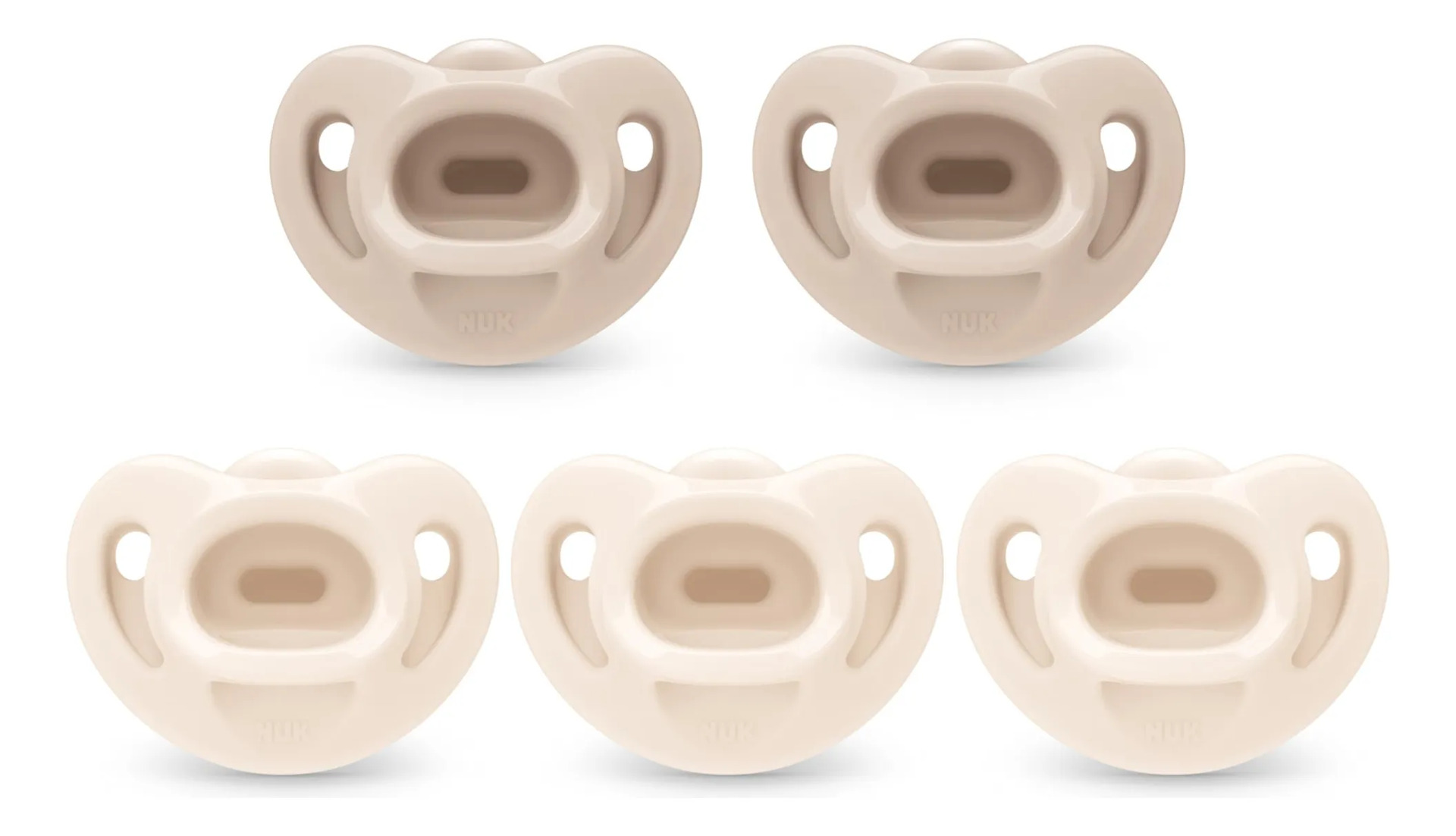 Chupetas Ortodônticas Nuk Comfy De 0 A 6 Meses 5 Unidades 0-6 Meses