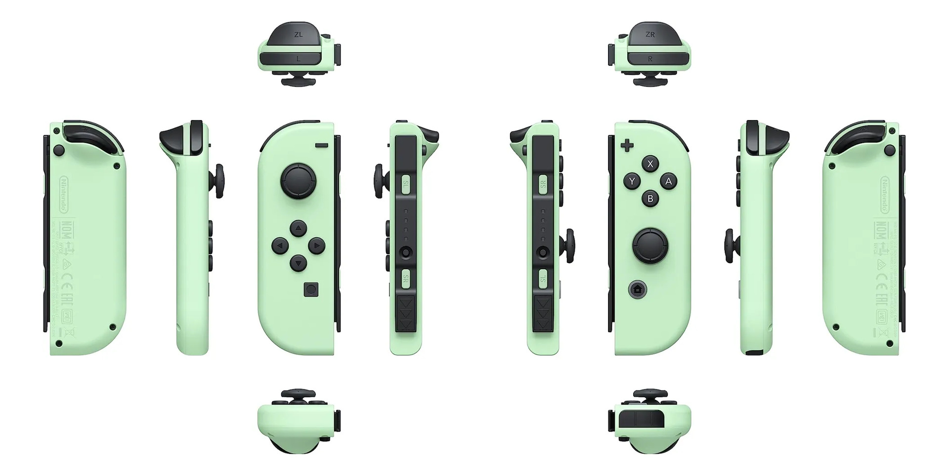 Controlador De Jogos Nintendo Switch Joy-con (l/r) Cinza - Imagem 10