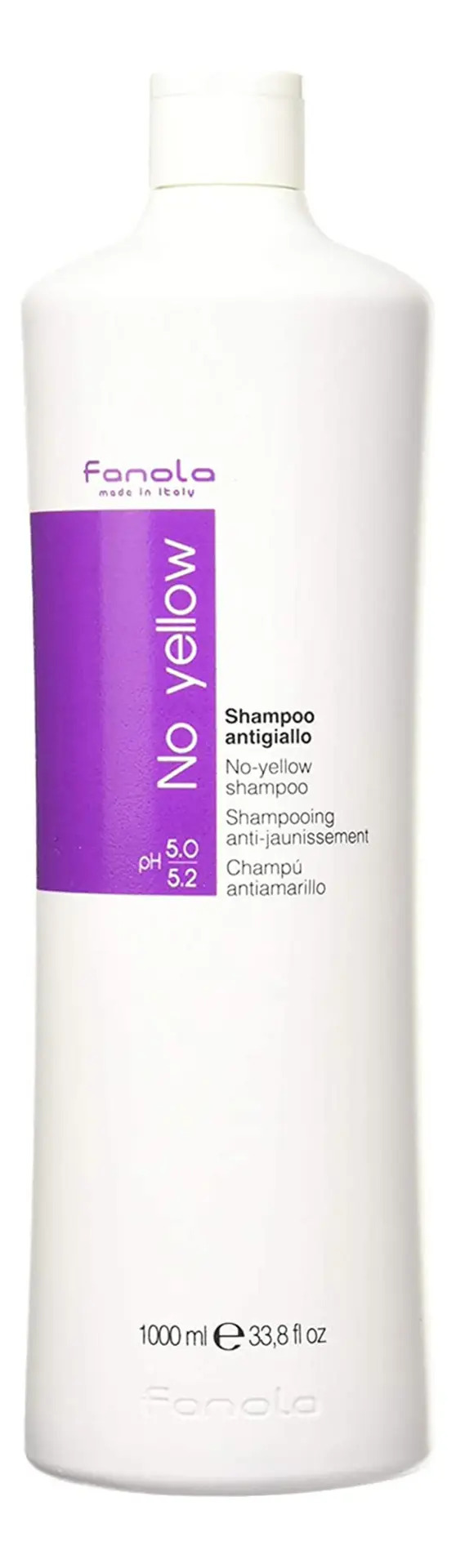 Shampoo Fanola No Yellow Com Pigmentos Violetas Roxos To El