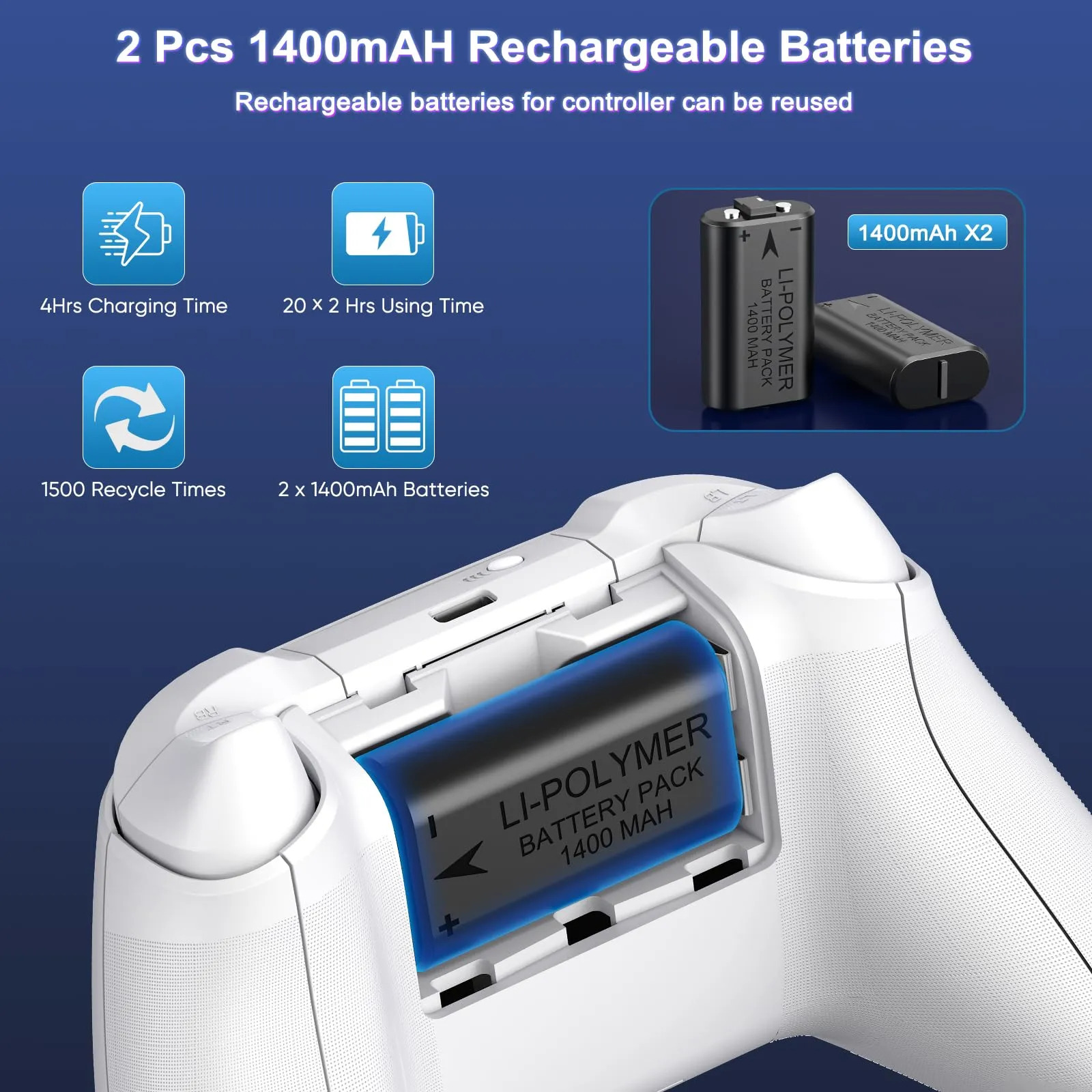 Suporte Refrigerado Auarte Para Xbox Series X Com 2 Baterias - Imagem 12