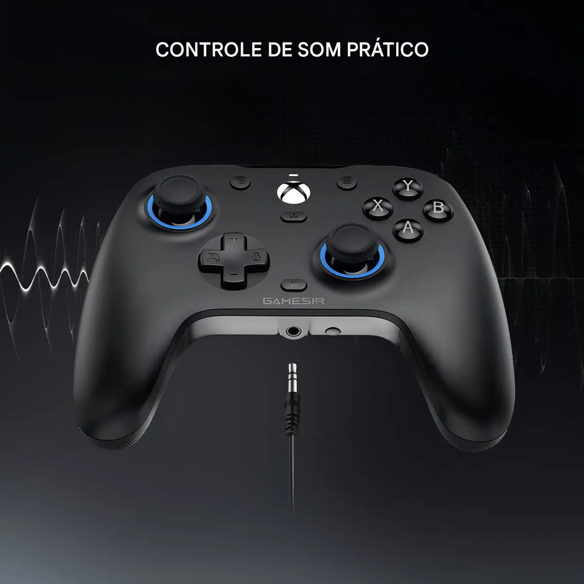 Controle GameSir G7 SE com Fio para Xbox One Series S X PC Hall Effect Botões Mecânicos Cor Preto - Imagem 10